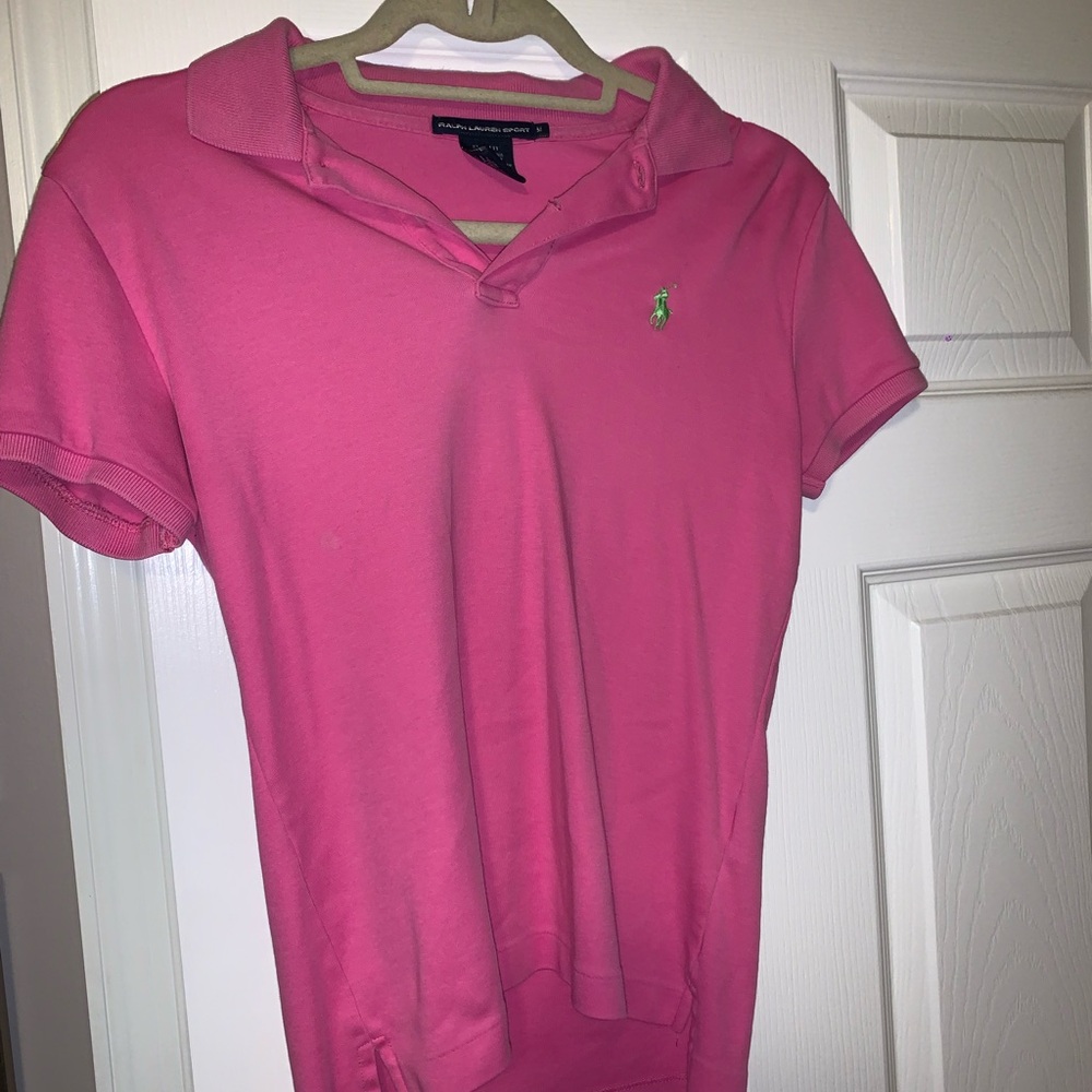 Ralph Lauren Pink Polo Shirt
